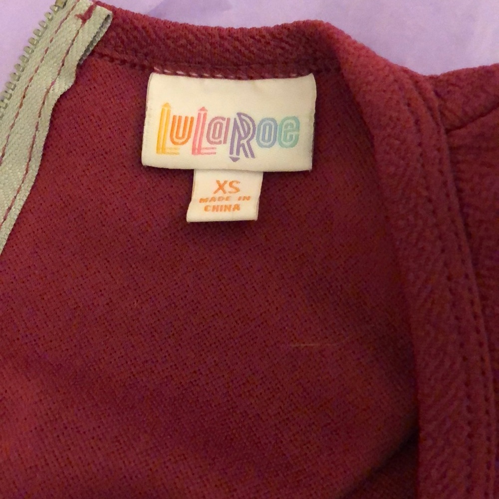 Raspberry Amelia style LuLaRoe dress